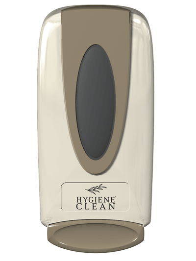 Hygiene Clean™ Wall Mount Dispenser and Foaming Hand Sanitizer - Cream - Hygiene Clean USA
