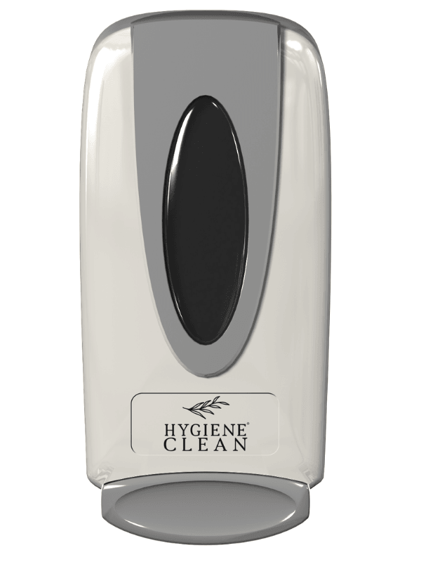 Hygiene Clean™ Wall Mount Dispenser and Foaming Hand Sanitizer - White - Hygiene Clean USA
